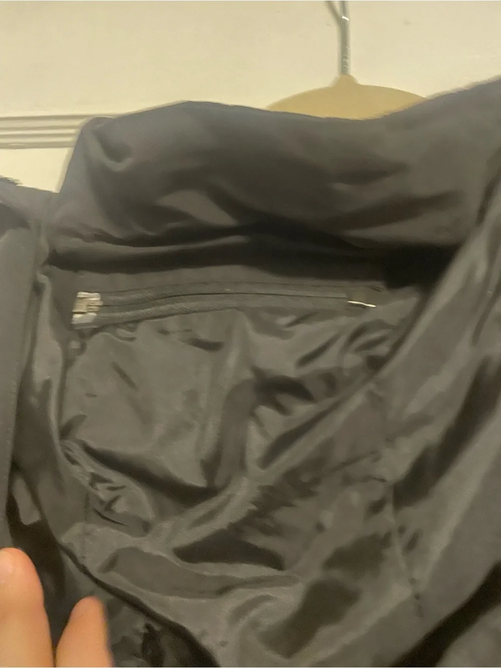 The North Face Black Hooded Jacket Shell